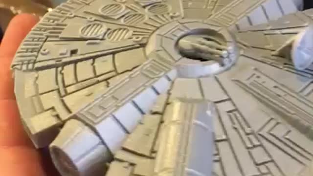 3D printed Millenium Falcon