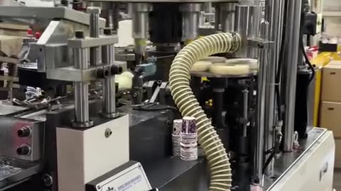 Disposable cups complete manufacturing process