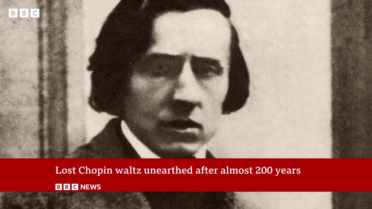 Lost Chopin waltz discovered almost 200 years after it was written | BBC News