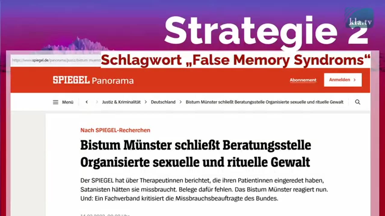 È scandalo per la TV svizzera - insabbiamento di abusi rituali!