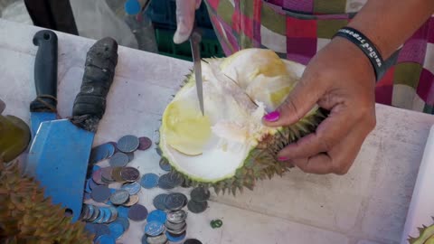 Super authentic durian