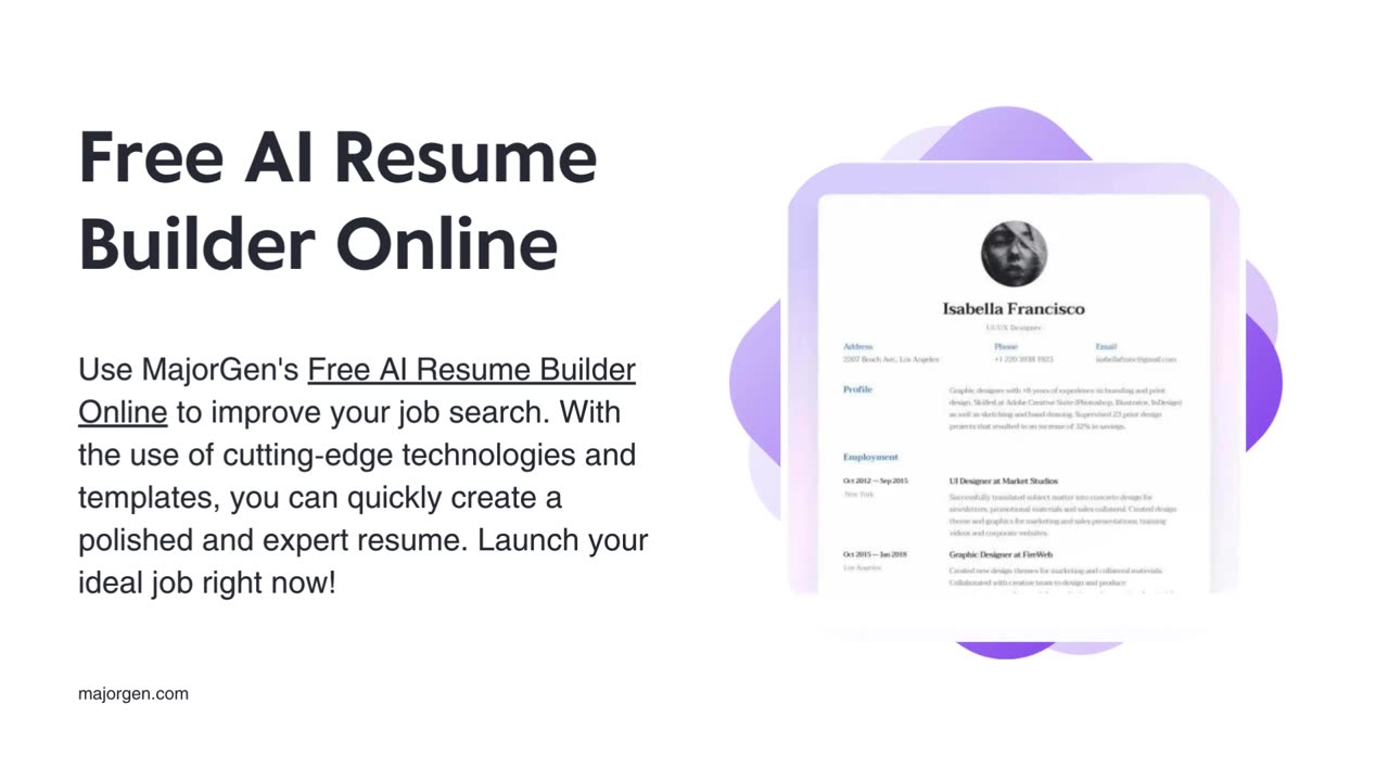 Free AI Resume Builder Online