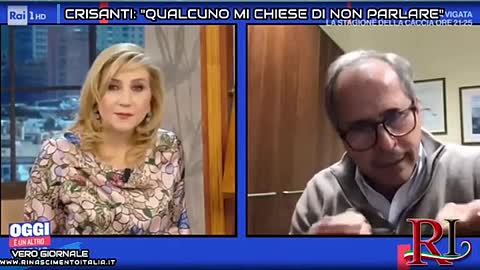 CRISANTI, QUALCUNO MI CHIESE DI NON PARLARE - VERO GIORNALE 06.12.2021