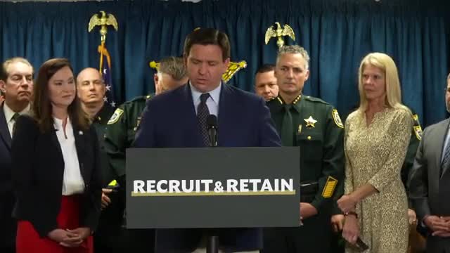 Ron DeSantis Blasts 'Defund The Police' Movement, Signs New Officers Recruitment Bill