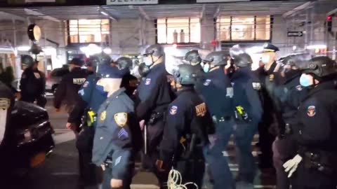 Black Lives Matter Vandalize Central Park Monument