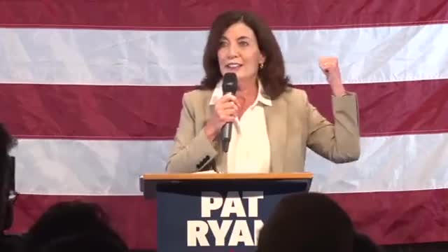 New York’s commie governor Kathy Hochul tells Trump supporters to leave the state