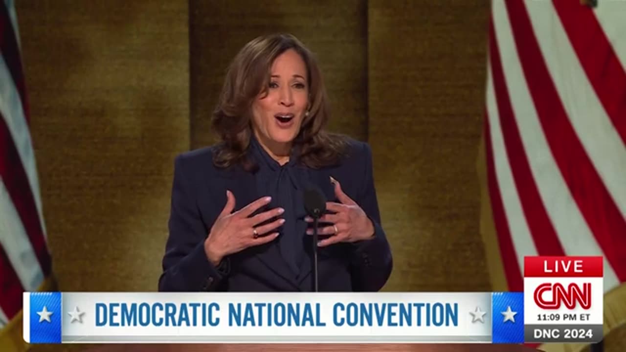 Harris makes history, Warren tears up and Harris’ grandnieces teach a lesson on final day of DNC