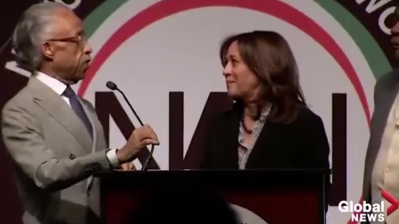 Kamala Harris Promises Al Sharpton that She Will Sign Slave Reparations Bill as President