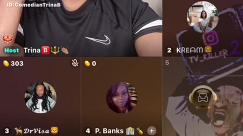 NONY VS P BANKS 🔥🔥 TRINA B MESSY SHOW