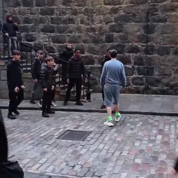 The usual suspects in Europe beat up a disabled boy for fun. When will this end?