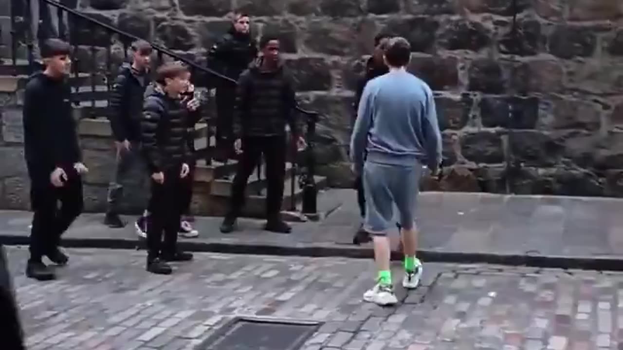 The usual suspects in Europe beat up a disabled boy for fun. When will this end?