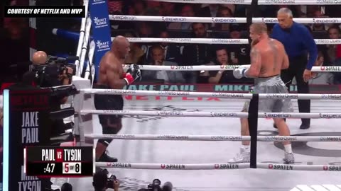 Jake Paul and Mike Tyson fight