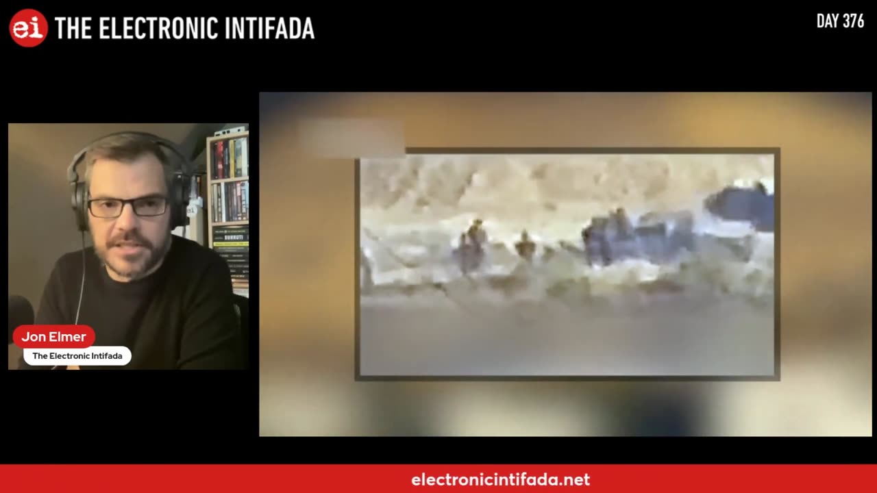 Palestinian drone strikes Israeli military position in Rafah, with Jon Elmer