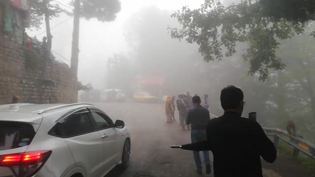 Ayoubia National Park during cloudy weather