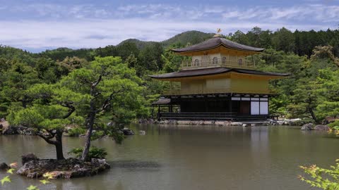 Water house in the Chinese country