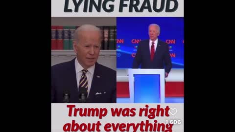 Biden Is A LYING FRAUD !