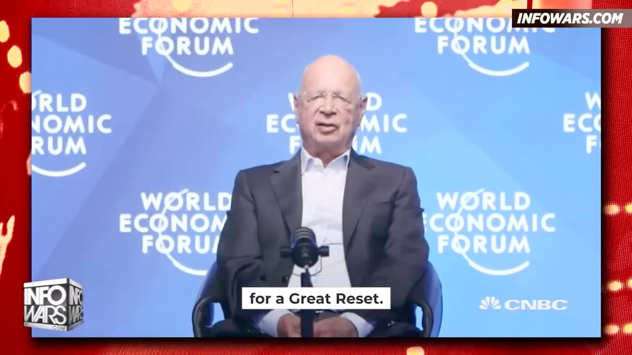 Klaus Schwab talking about the NWO and a cyber attack in the future.