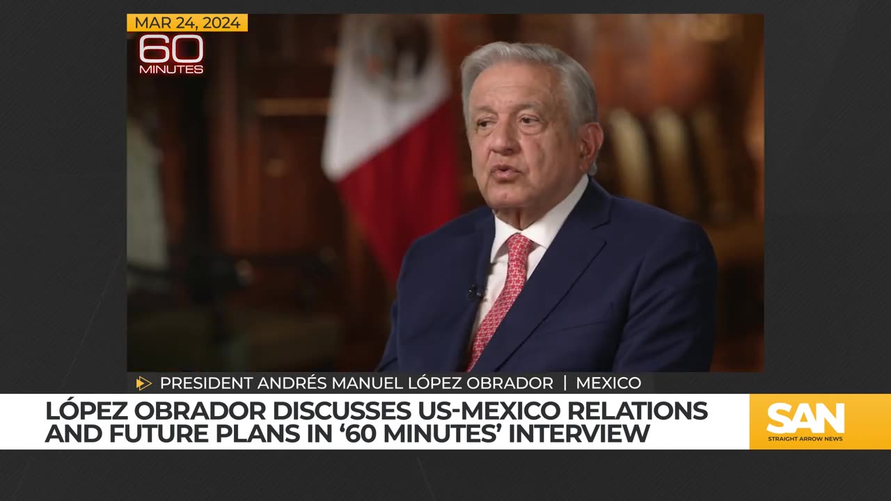 Mexican president on us