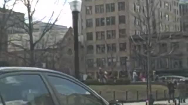 Zombie Walk protest in Madison, Wisconsin