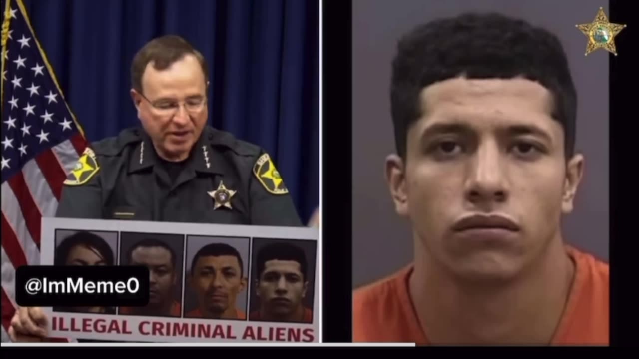 @ImMeme0 (X) : Sheriff Grady Judd Press Conference On Criminal Illegals. Coming For You Next?