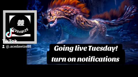 Live on twitch Tuesday. Follow up on rumble.