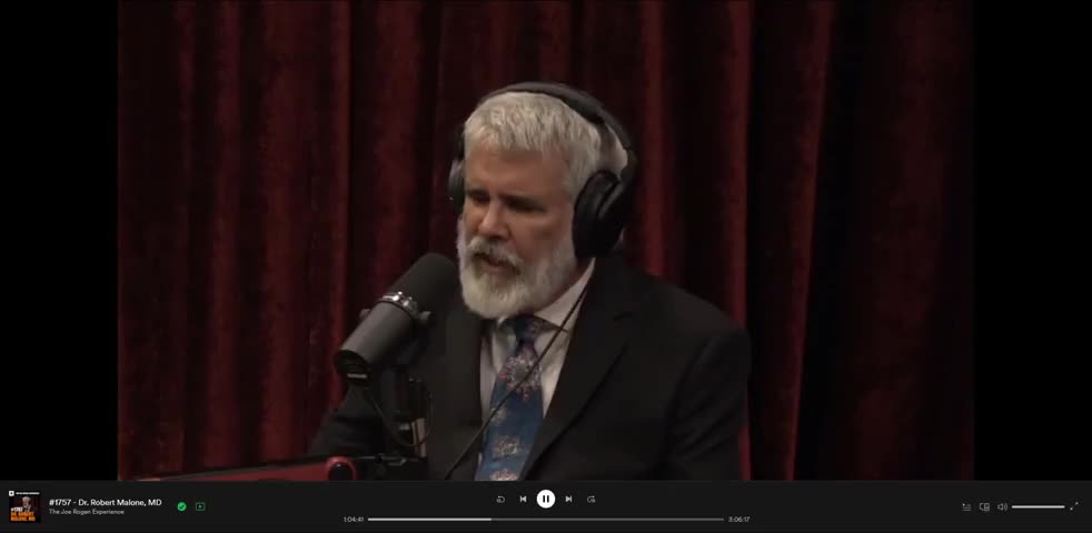 Joe Rogan Show - interview with Dr. Robert Malone