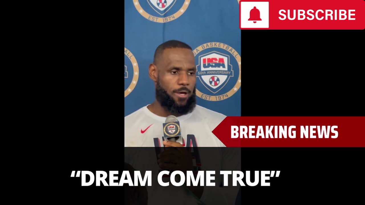 LeBron Speaks Out On Teaming With Bronny