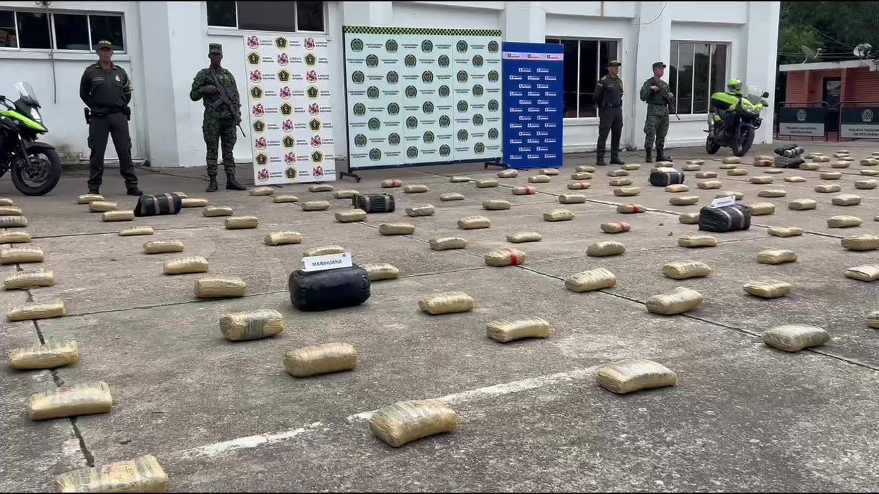 Incautación de droga en Barrancabermeja