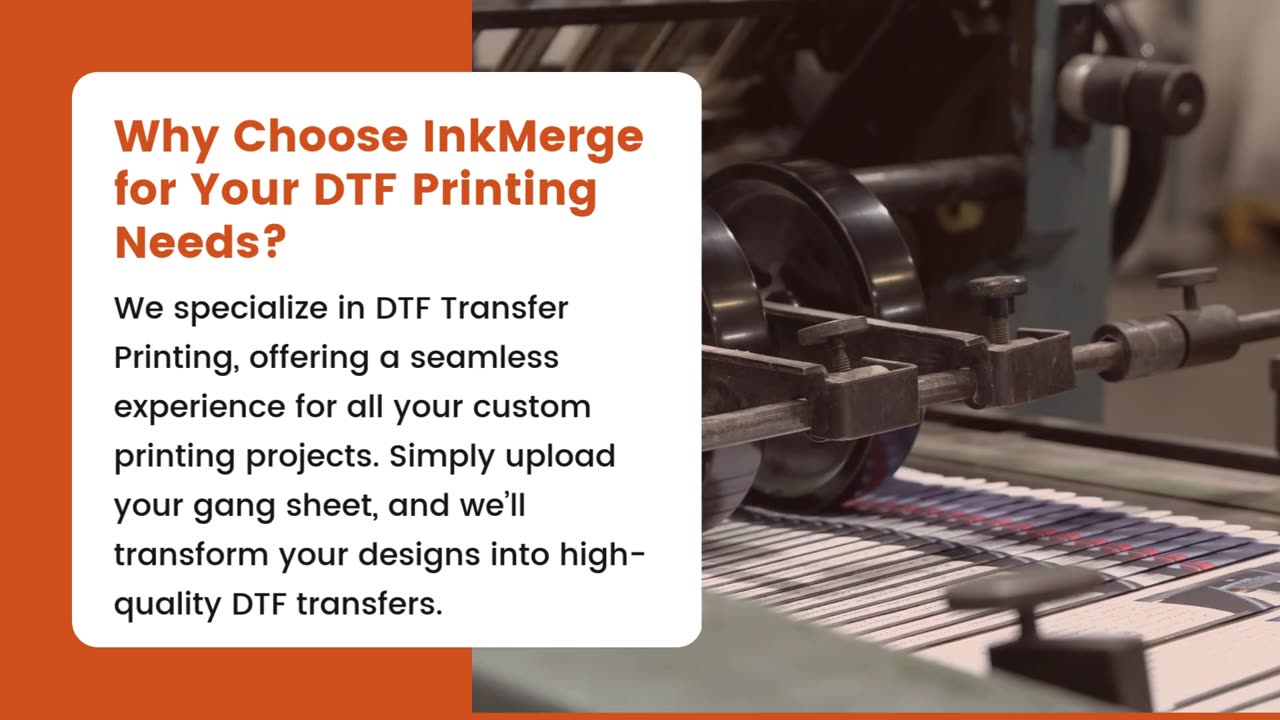 Unlock Your Creativity with Custom DTF Transfers from InkMerge!