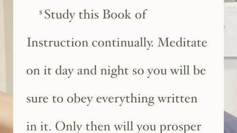 Take the Word in Day and Night!