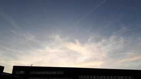 Himmel auf Sylt am 23.10.2024 um 17:46 Uhr