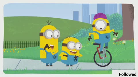 Saturday Morning Minions _ " Bicycle Short"