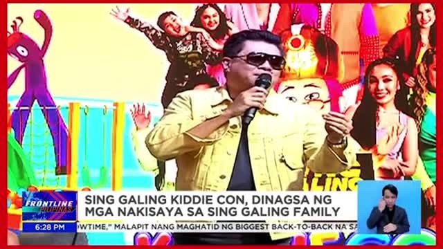 Sing Galing Kiddie Con, dinagsa ng mga nakisaya saSing Galing family이Π