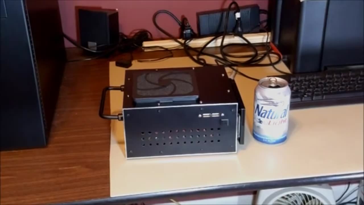 A Home Made Custom Mini ITX Case