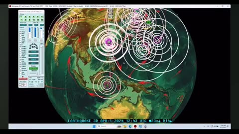 Earthquake warnings.