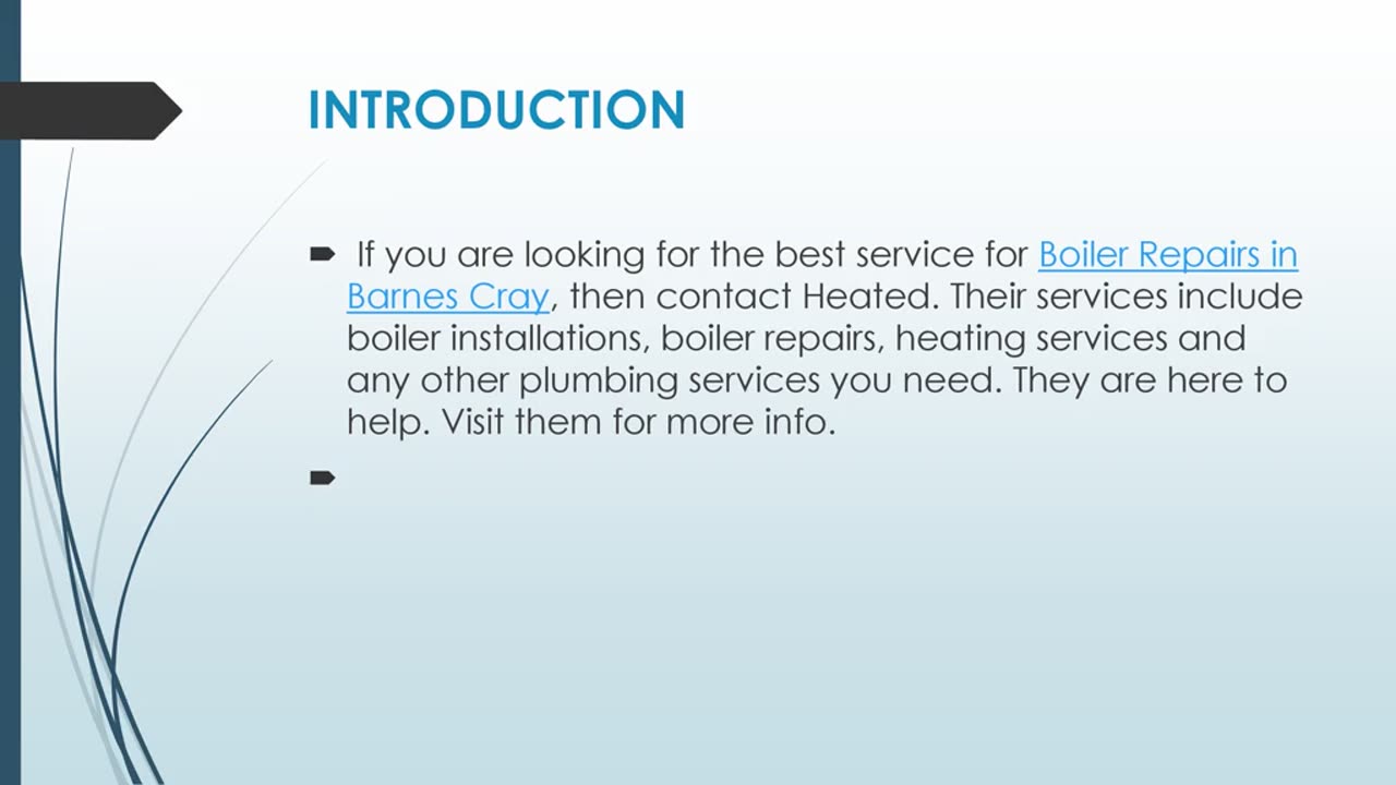 Get The Best Boiler Repairs in Barnes Cray.