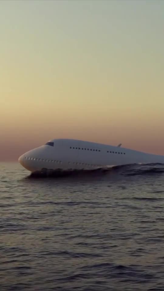 Pilot make eirplane landing on the water🛬⛲🌊