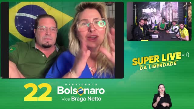 23/10/2022 - Live da Liberdade Bolsonaro com Neymar JR - Parte2 - BACKUP