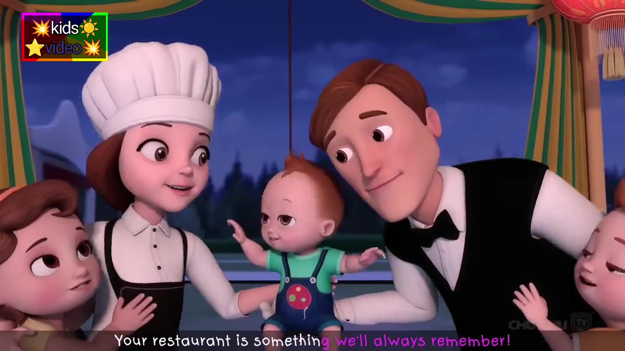 "🎶 Restaurant at Home Song | Ultimate Kids Entertainment Adventure You Can’t Miss! 🍽️🎤"