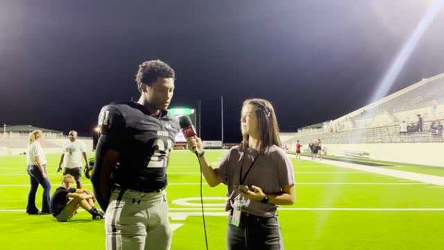 Guyer wins 23-6, RB Ahmed Yussuf and LSU Commit DB Ryan Yaites talk about their win over Prosper