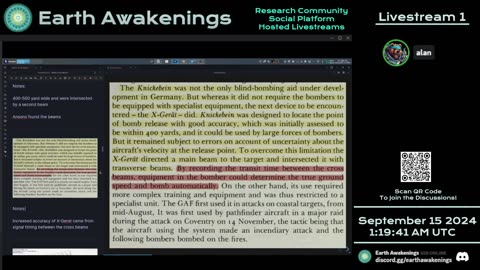Earth Awakenings - Livestream 1 - #1864 - Live on Rumble/Youtube/X-Twitter/Twitch