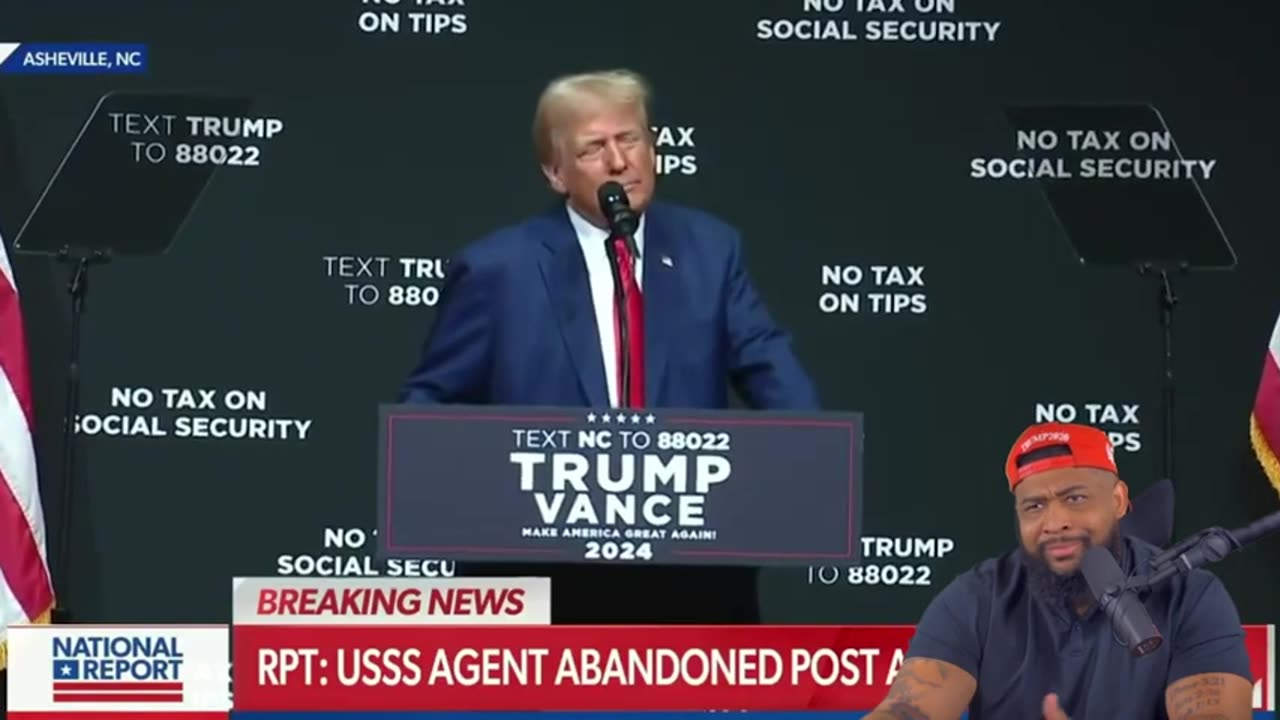 FEMALE Secret Service Agent ABANDONS Trump To Breast Feed Baby