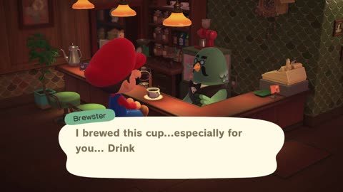 Animal Crossing cafe