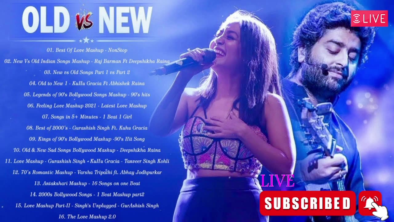 Old Vs New Bollywood Mashup 2023 | Superhits Romantic Hindi Songs| arijit , neha, ,atif aslam... 💕💖