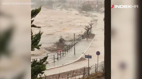 Grčka: Pogledajte kako je izgledala oluja Zorba