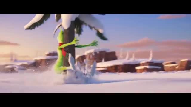 GRINCH, beautiful lady and lovely dog COMICAL & CUTE SONG