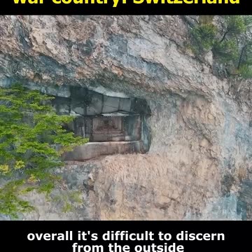 The world's least afraid ofwar country - Switzerland.