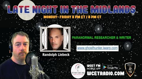 Paranormal Researcher Randolph Liebeck on LNM Radio