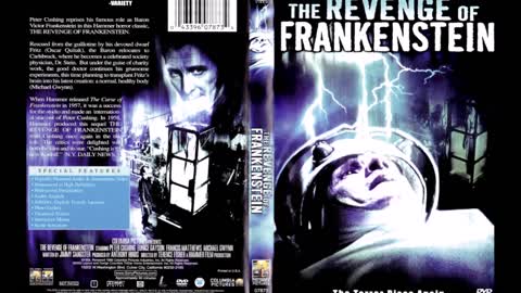 "REVENGE OF FRANKENSTEIN" by Jimmy Sangster book trailer