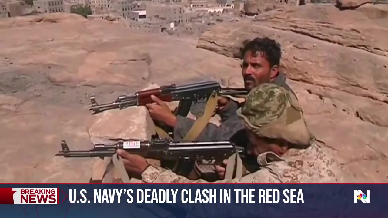 U.S. Navy helicopters sink Houthi boats that fired on them in Red Sea